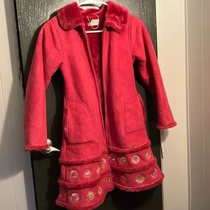 Stylish Red Kids Coat